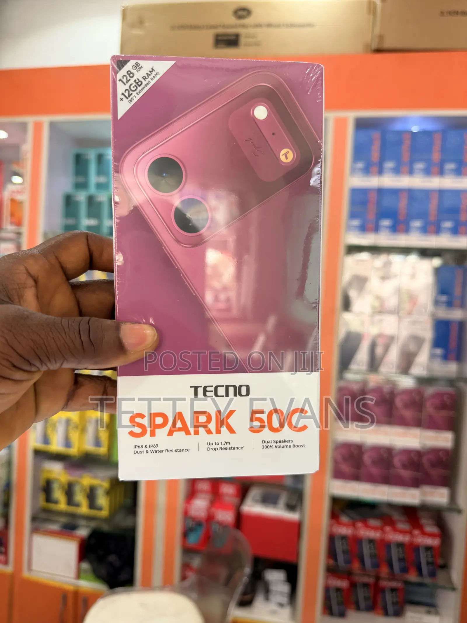 New Tecno Spark 50 128 GB Gray