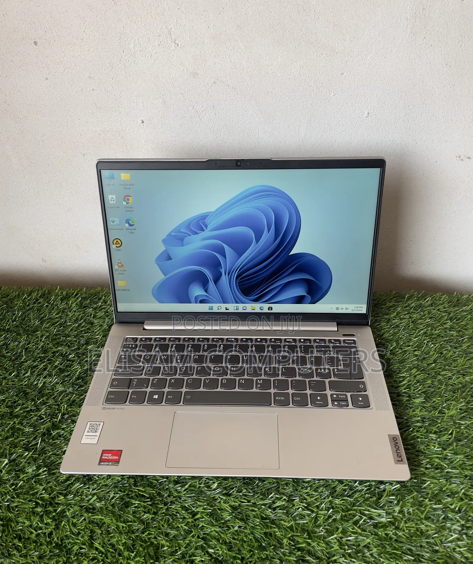 Laptop Lenovo 8GB AMD Ryzen 7 SSD 256GB