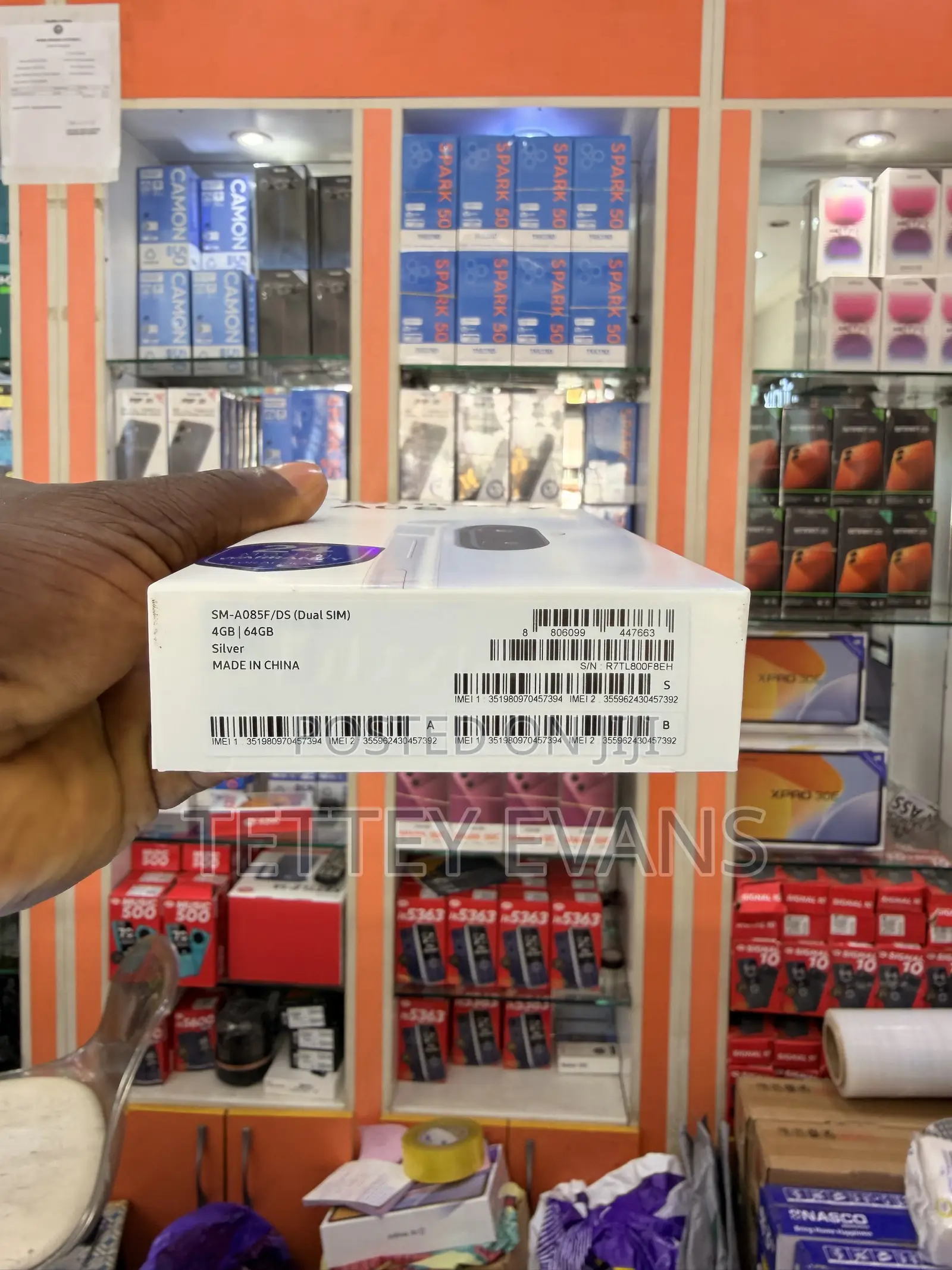 New Samsung Galaxy A08 64 GB Silver