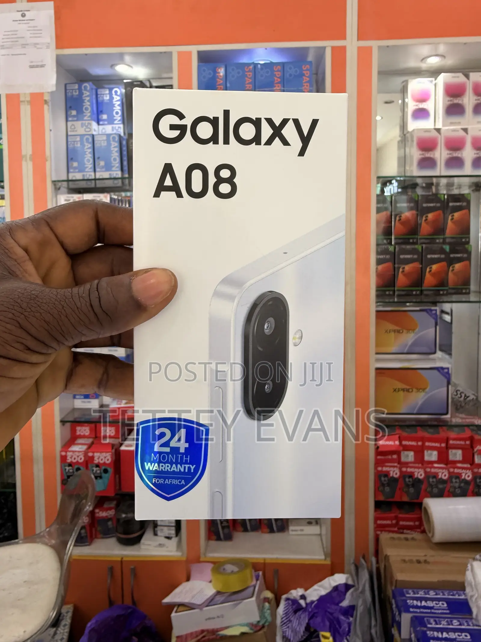 New Samsung Galaxy A08 64 GB Silver