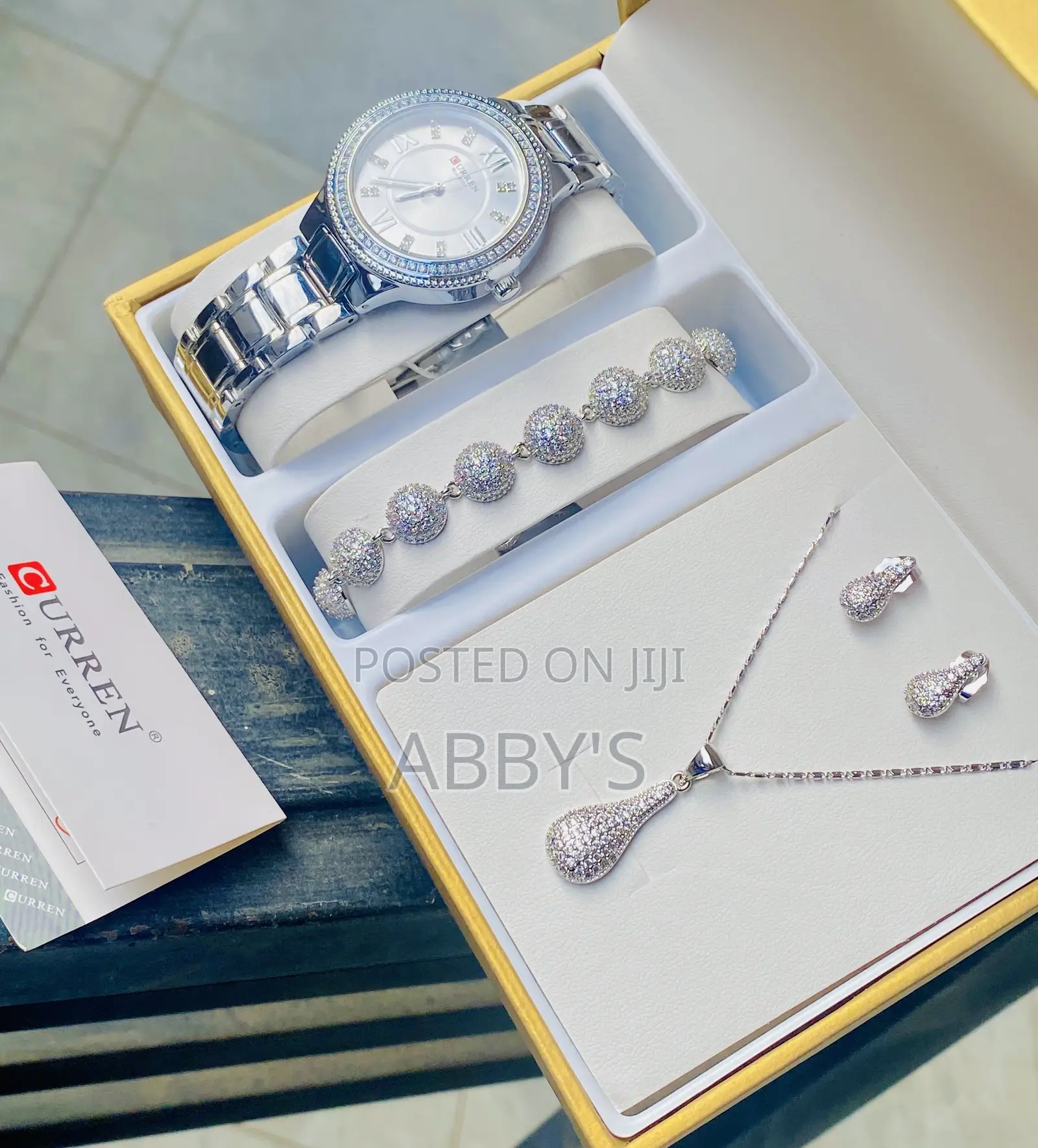 Curren 5 in 1 Elegance Ladies Jewelry Gift Set