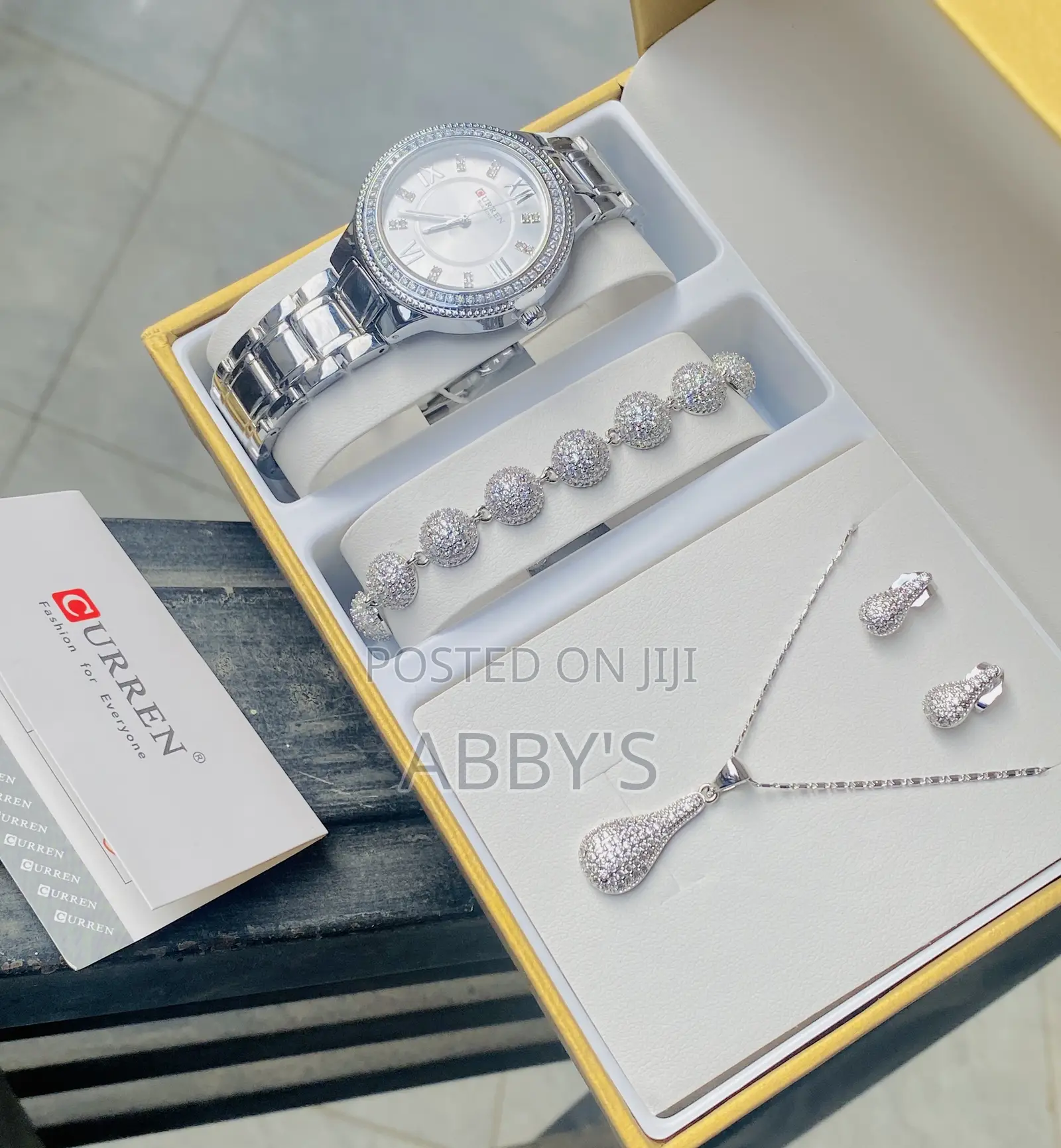 Curren 5 in 1 Elegance Ladies Jewelry Gift Set