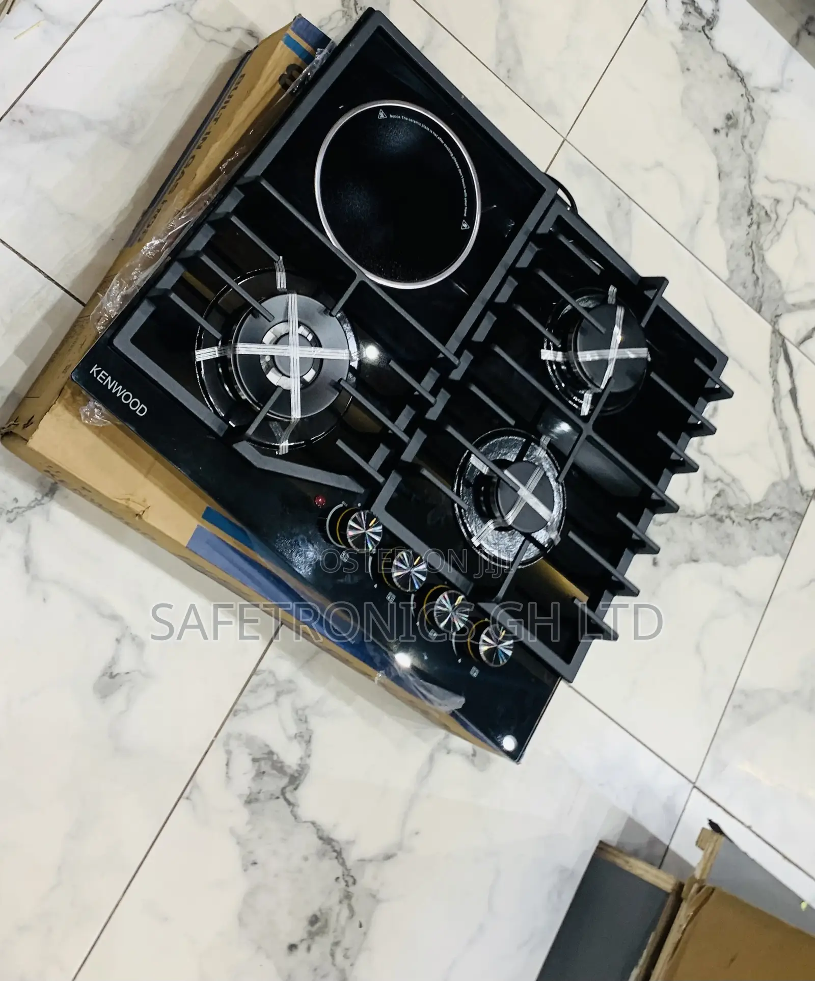 Accurate Best 60cm Inbuilt Kenwood 3+1 Electric Hob