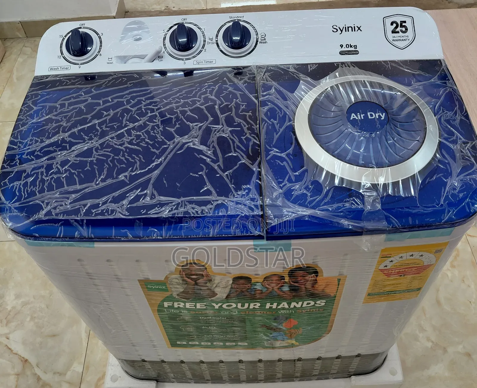 Syinix 9kg Washing Machine