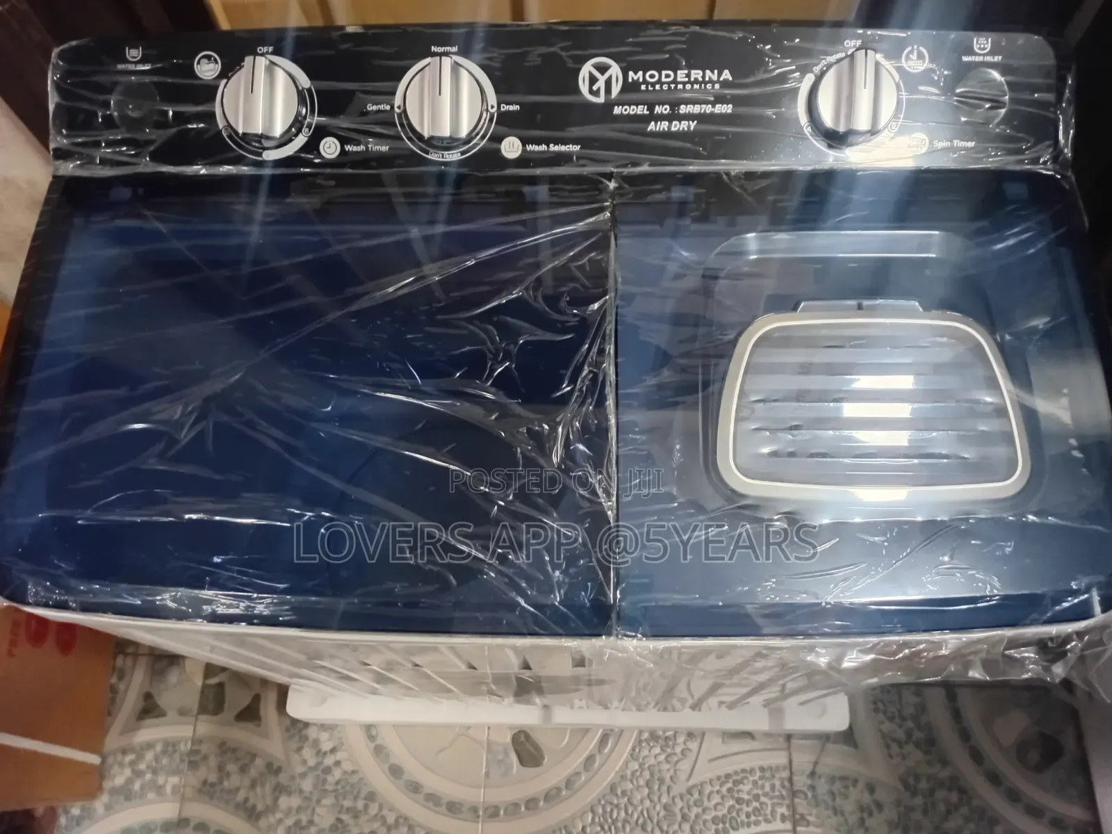 Moderna 7kg Washing Machine Twin Tub Washing Machine.
