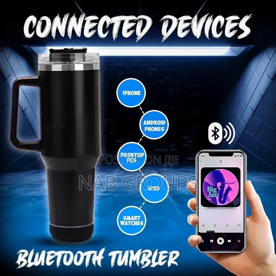 Stanley Cup With Bluetooth Speaker