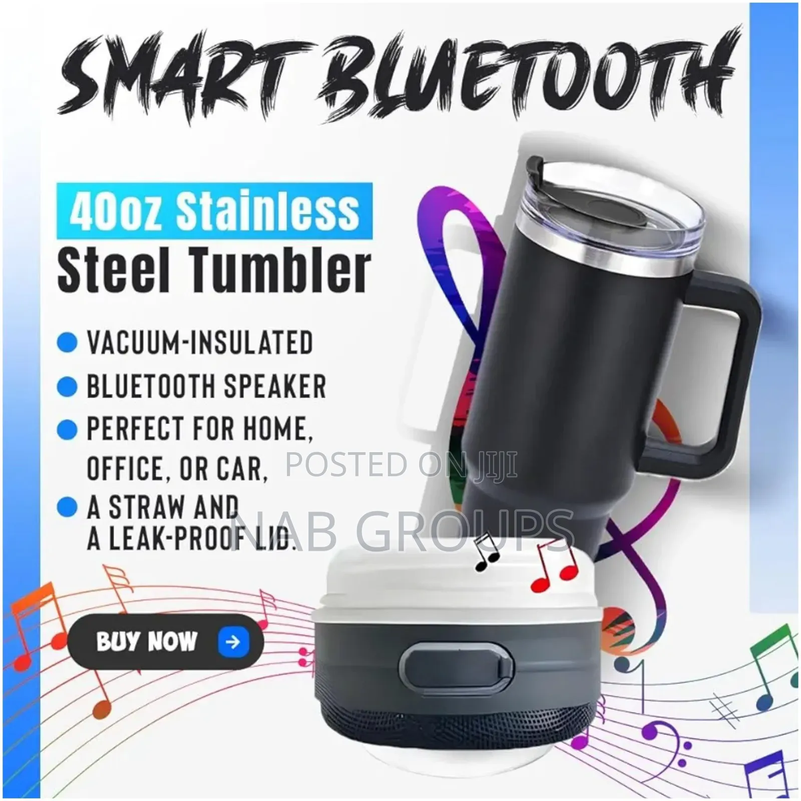 Stanley Cup With Bluetooth Speaker