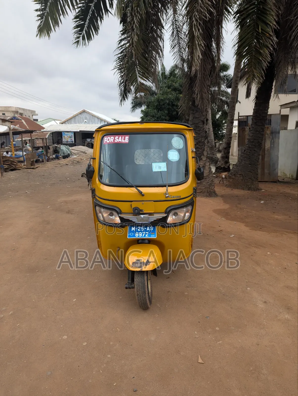 TVS King Deluxe Plus iTouch Start 2025 Yellow
