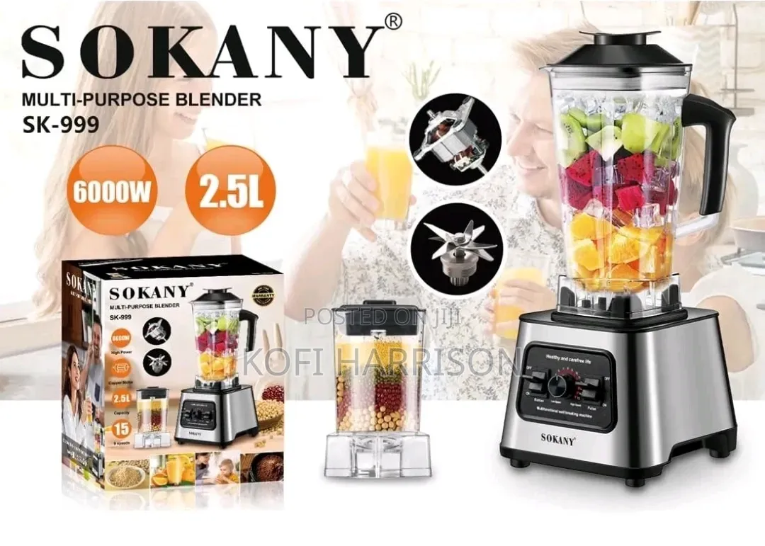 Sokany - SK-999 Commercial Blender