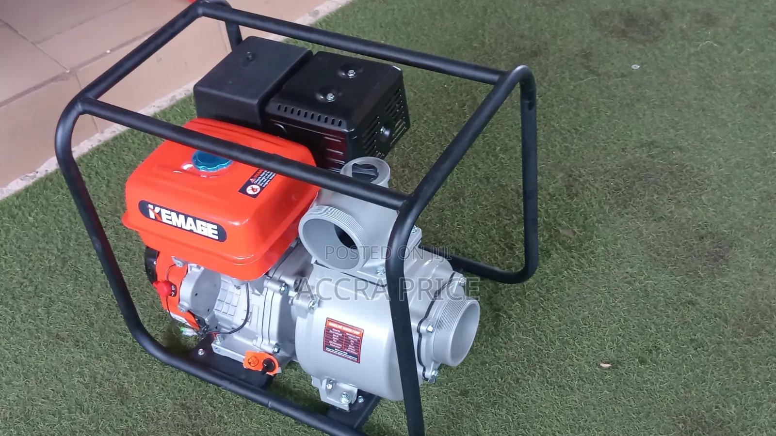 KEMAGE Petrol Water Pump – Super Powerful Water Suction Fast Discharge