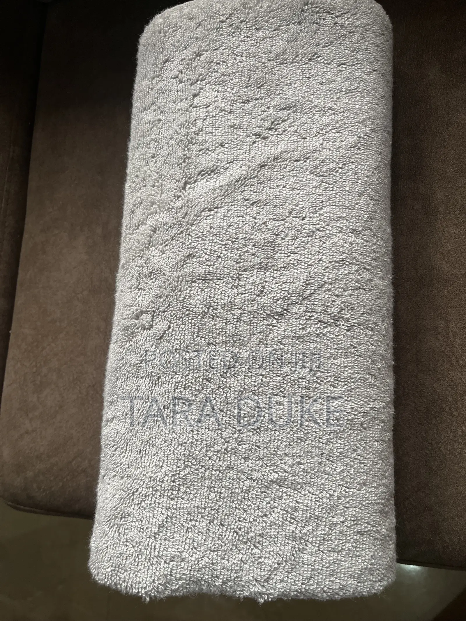 Ash Cotton Bath Towel