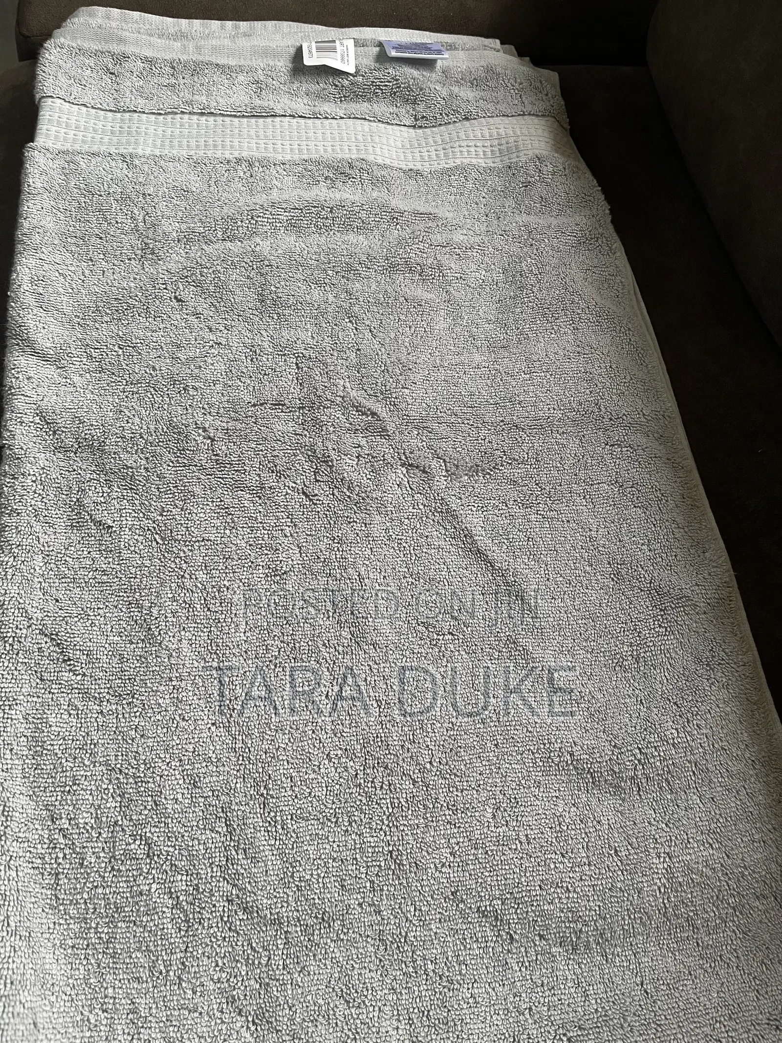 Ash Cotton Bath Towel