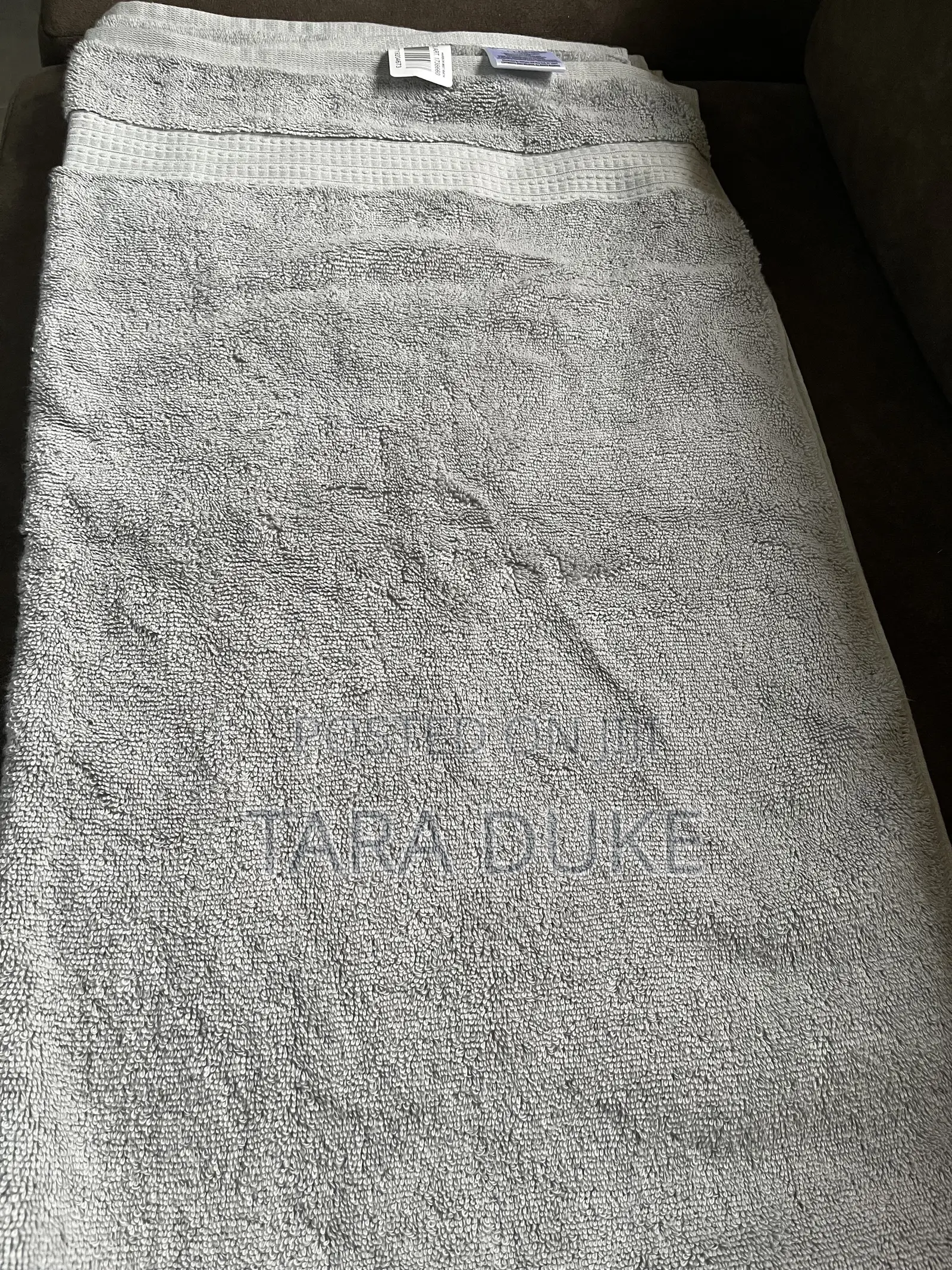 Ash Cotton Bath Towel