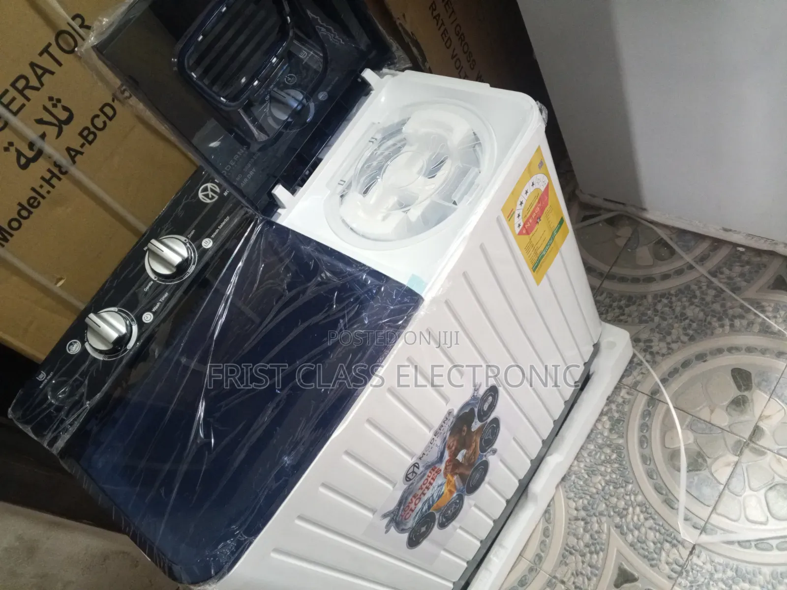 Moderna Electronic-Twin Tub Washing Machine