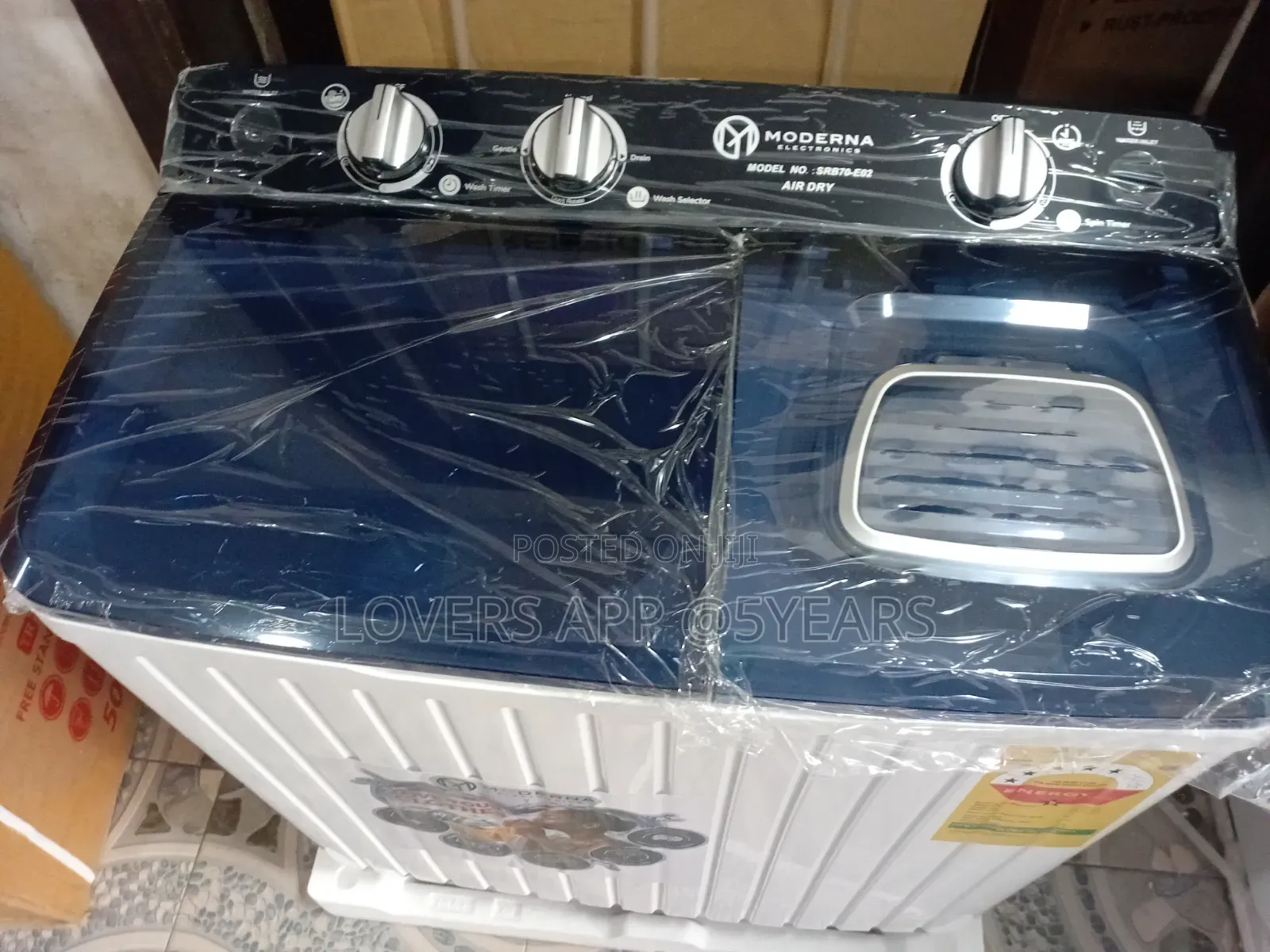 Modern 96L Twin Tub Washing Machine