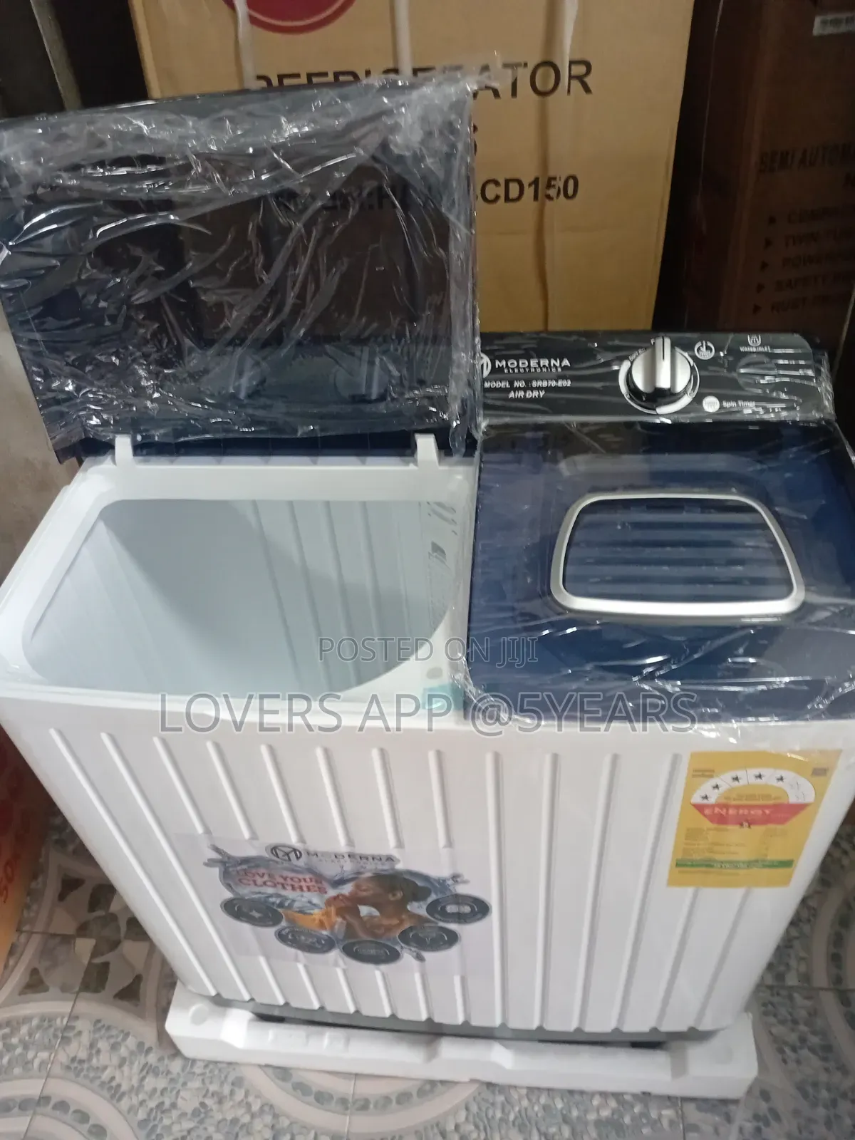 Modern 96L Twin Tub Washing Machine