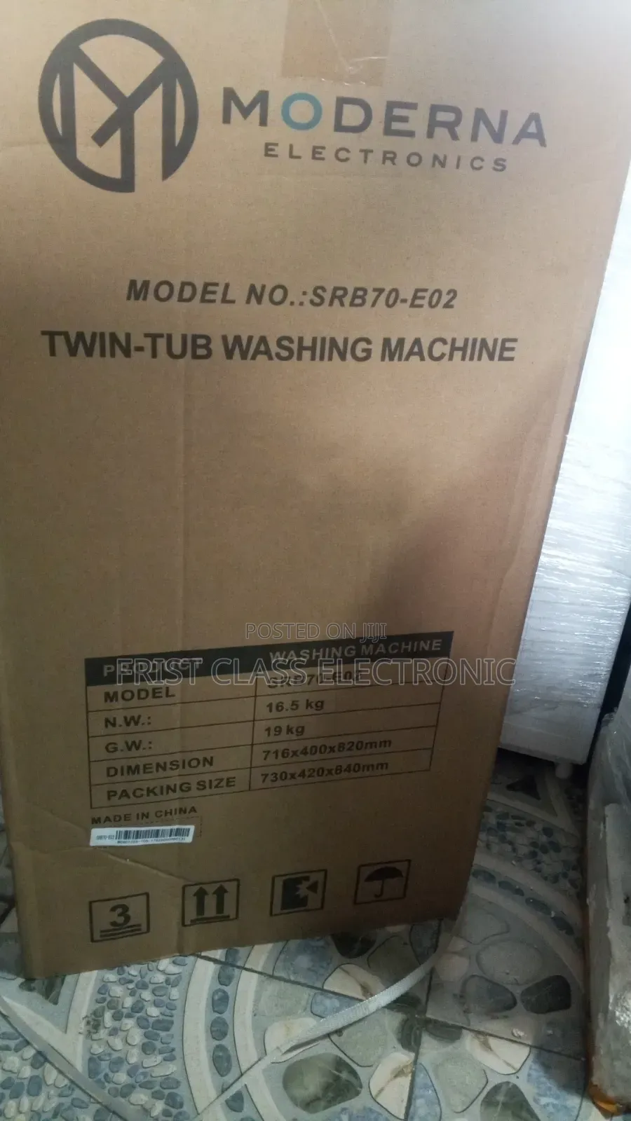 Smart Wash With Moderna Washing Machine 7kg