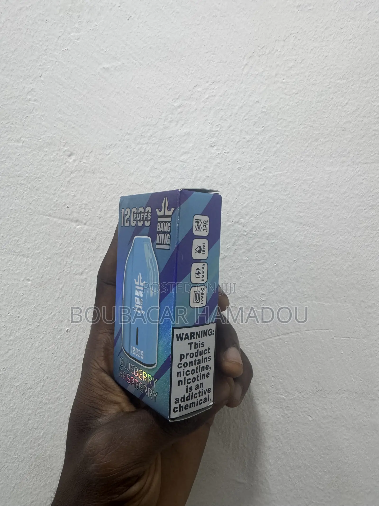 Bang King 12000puffs Rechargeable Disposable Vapes