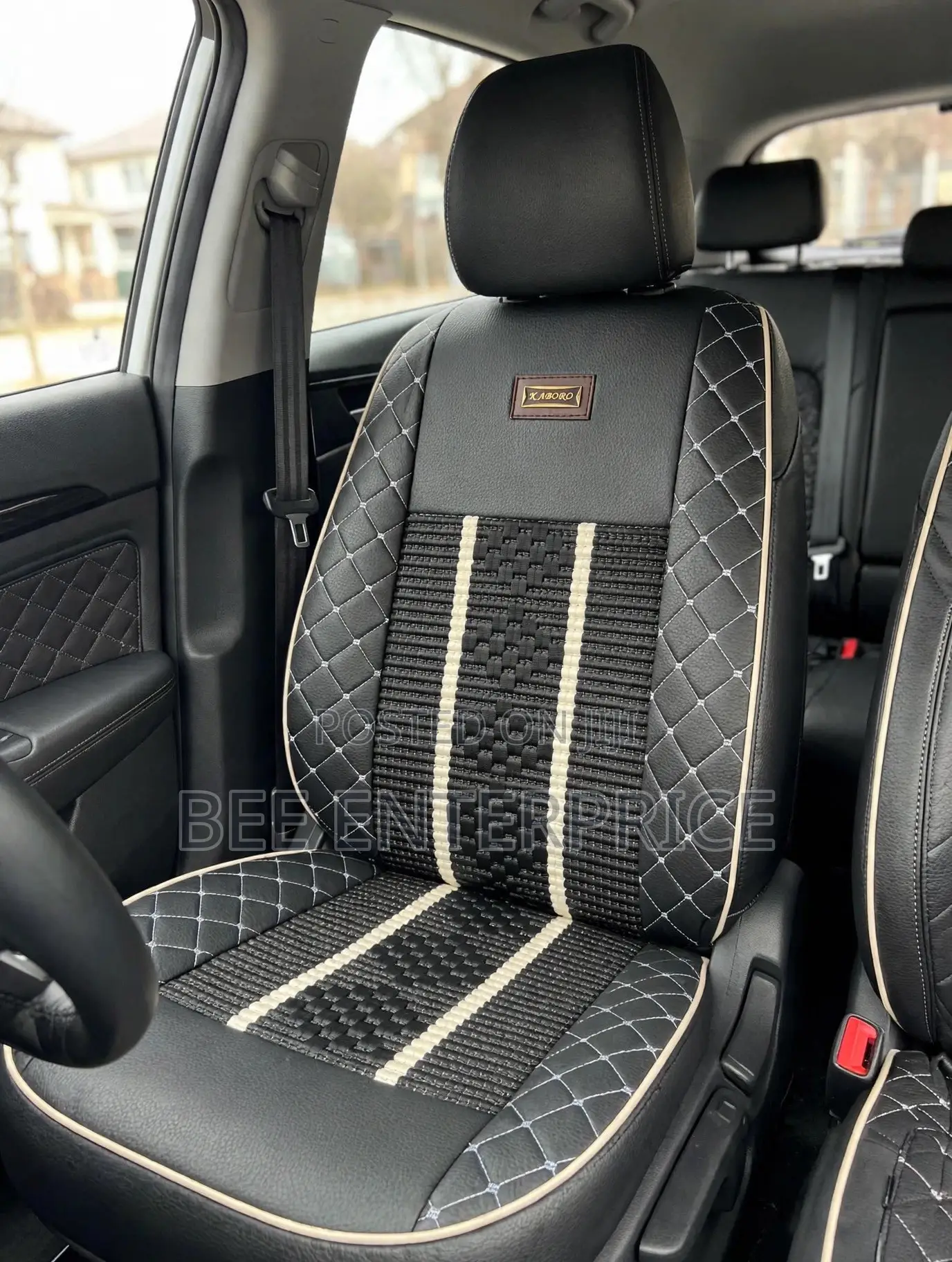 Luxury Car Seat Support Black/, Black/Red