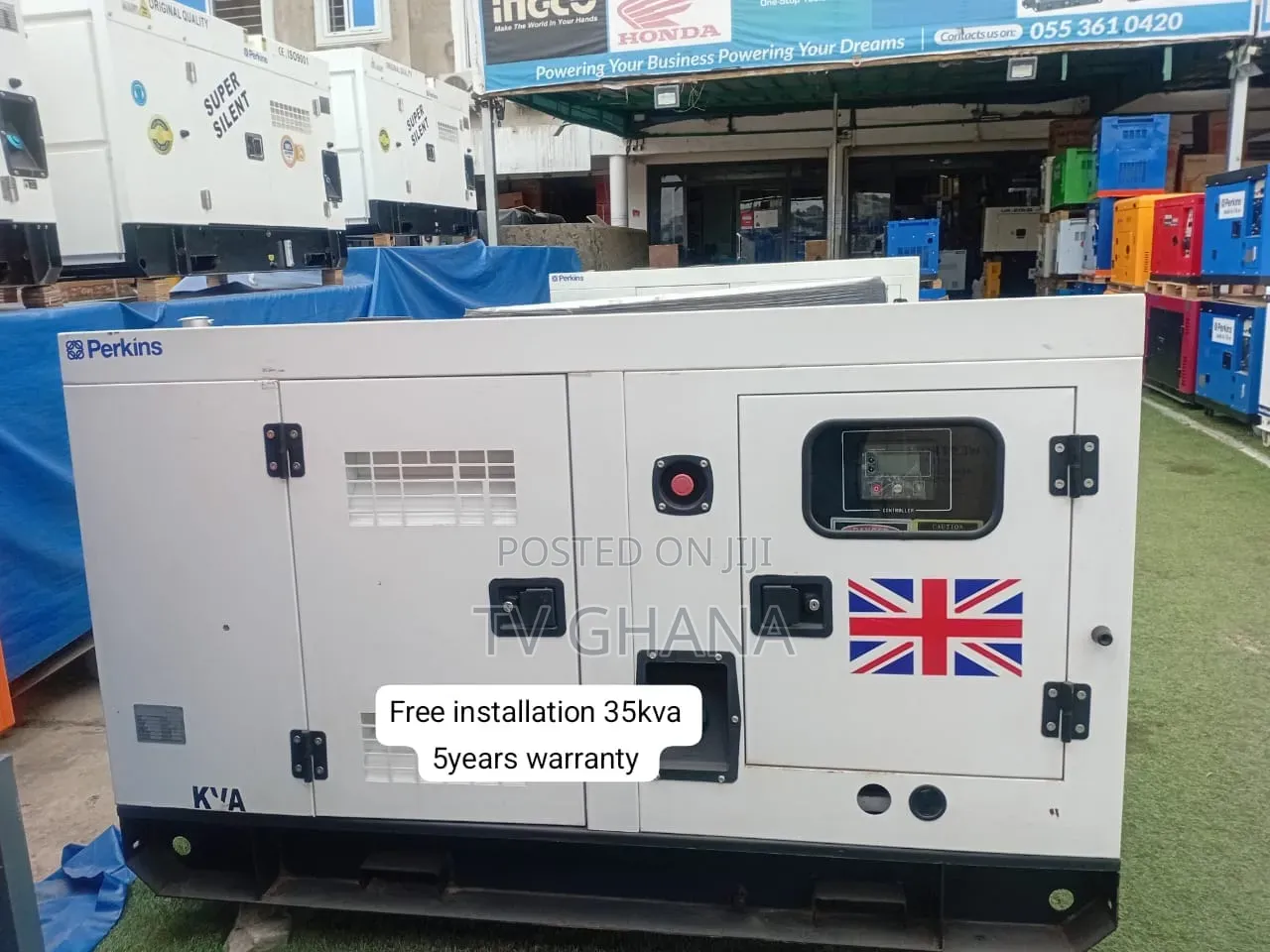 Perkins 35kVA Diesel Generator – Heavy Duty Quality Power Genset35kva