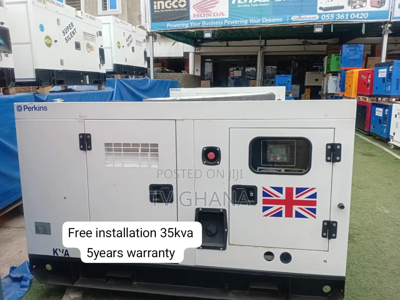 Perkins 35kVA Diesel Genset – Reliable High Performance 35kva