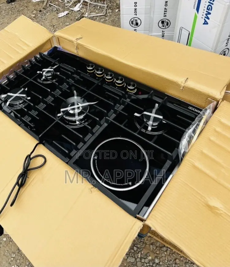 Choose Premium Kenwood 90cm 4 + 1 Electric