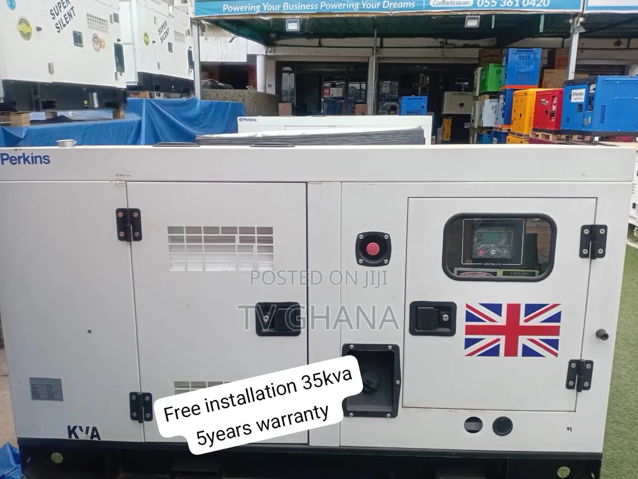 Perkins 35kVA Diesel Genset – Massive Performance Reliable 35kva