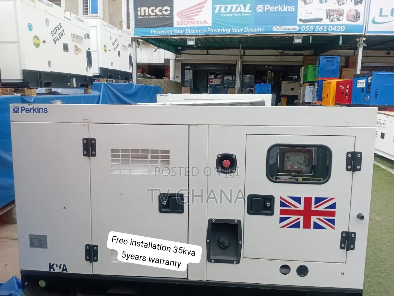 Perkins 35kVA Generator – Fuel Efficient Durable Diesel Genset35kva