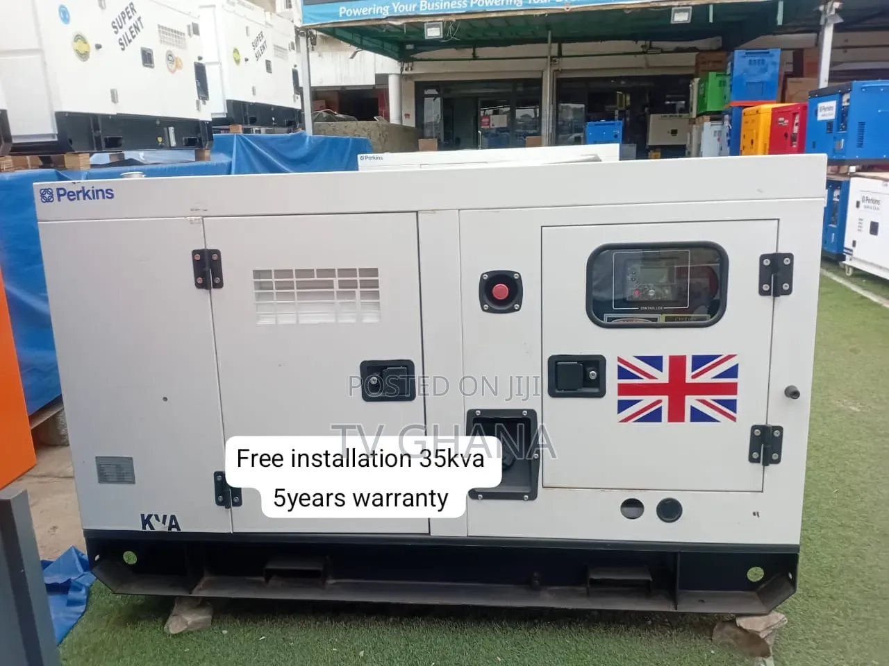 Perkins 35kVA Generator – Fuel Efficient Durable Diesel Genset35kva