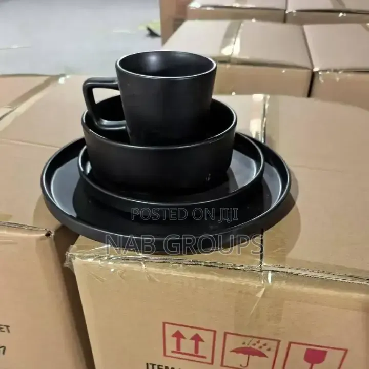 4pcs European Matte Dinner Set