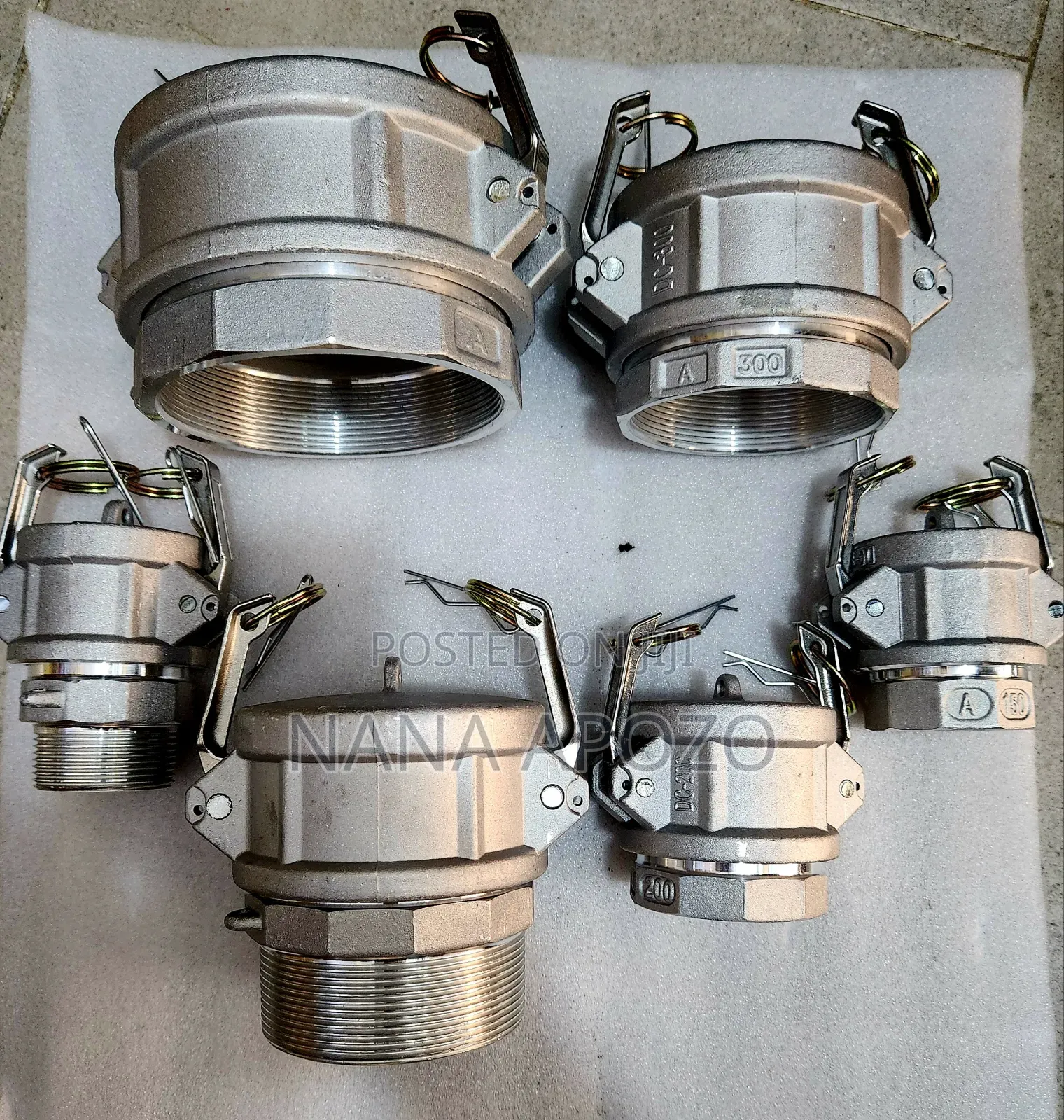 Cam Locks Available Sizes 1.5" 2" 3" and 4" Inches All in Stock