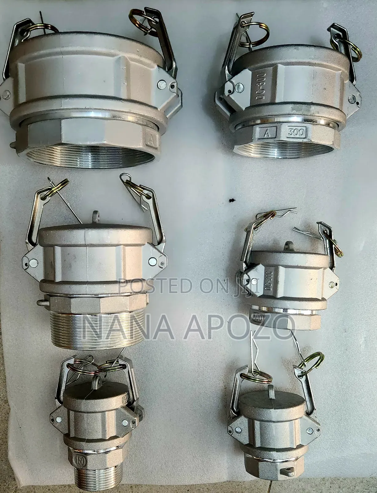 Cam Locks Available Sizes 1.5" 2" 3" and 4" Inches All in Stock