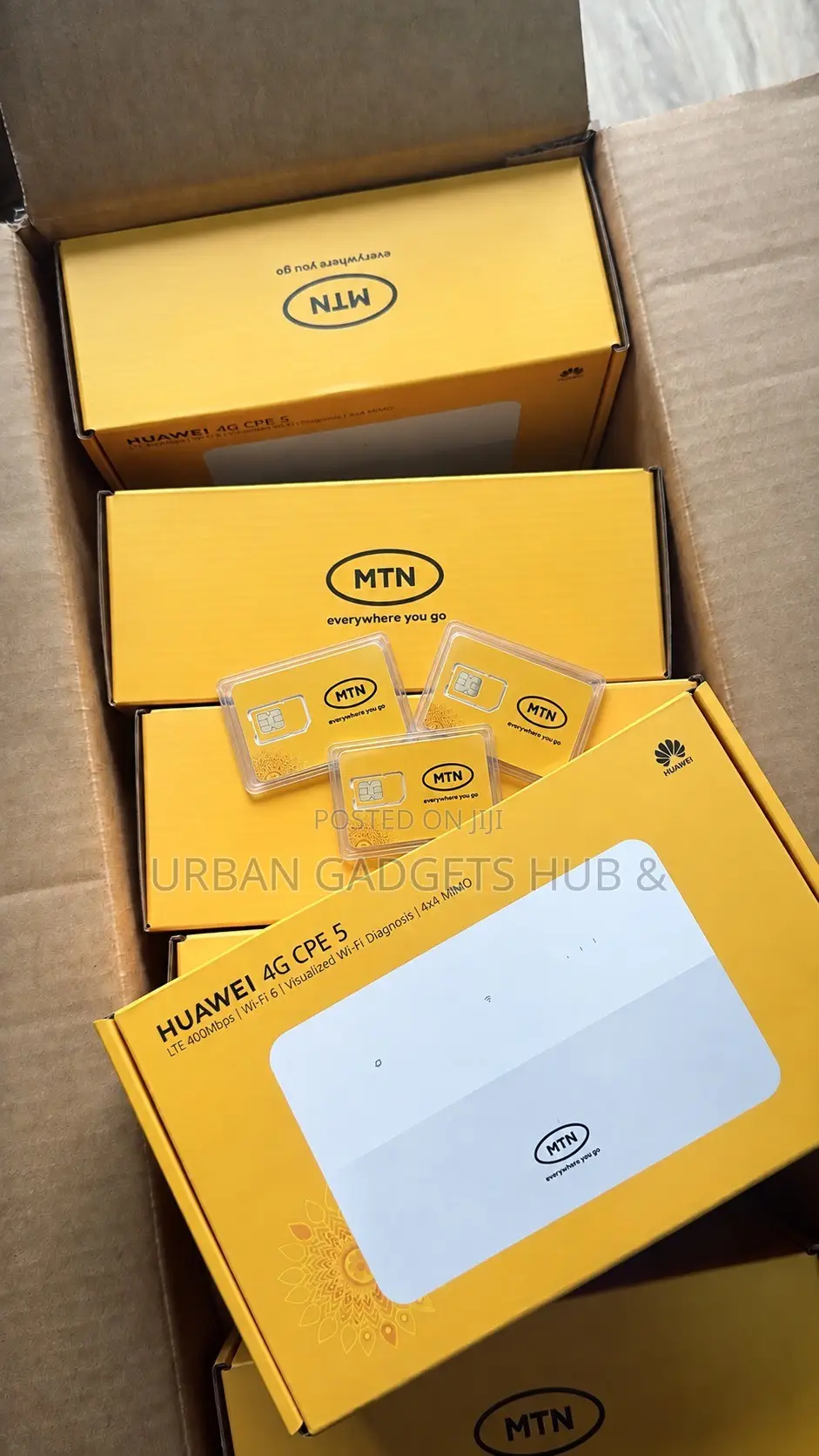 New MTN Turbonet Router With Data Sim Card
