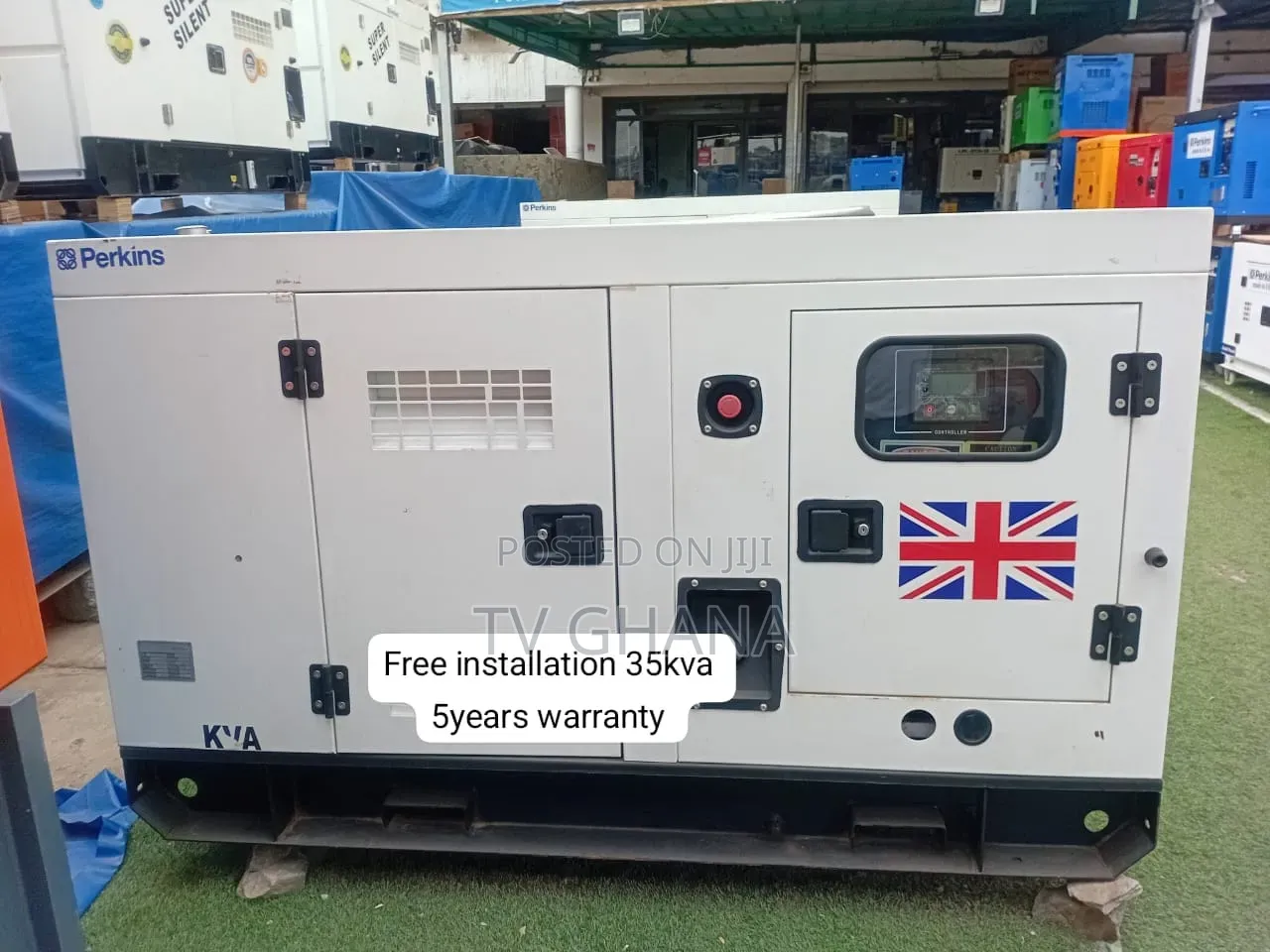 Perkins 35kVA Diesel Genset – Reliable Backup Generator 35kva