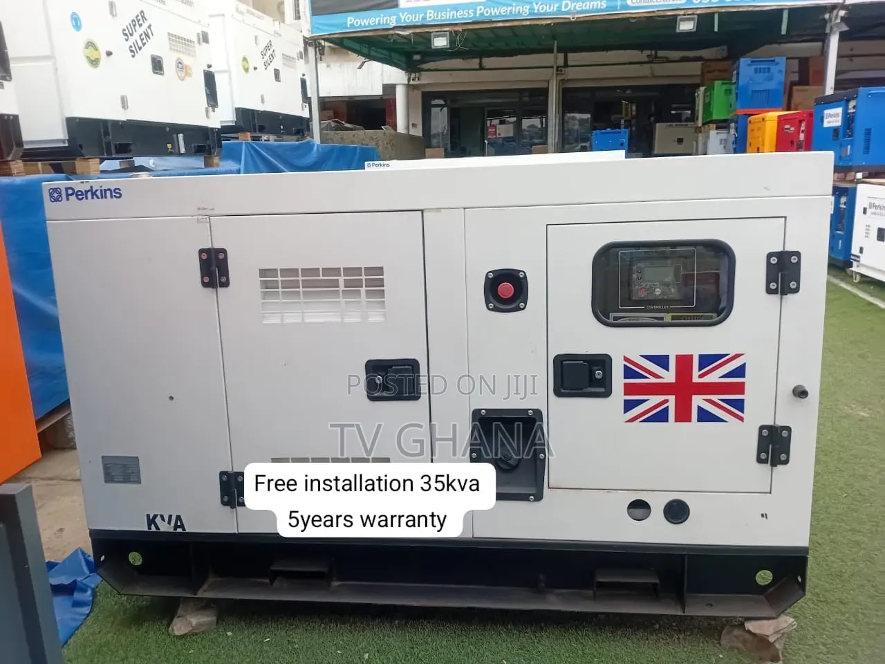 Perkins 35kVA Diesel Genset – Reliable Backup Generator 35kva