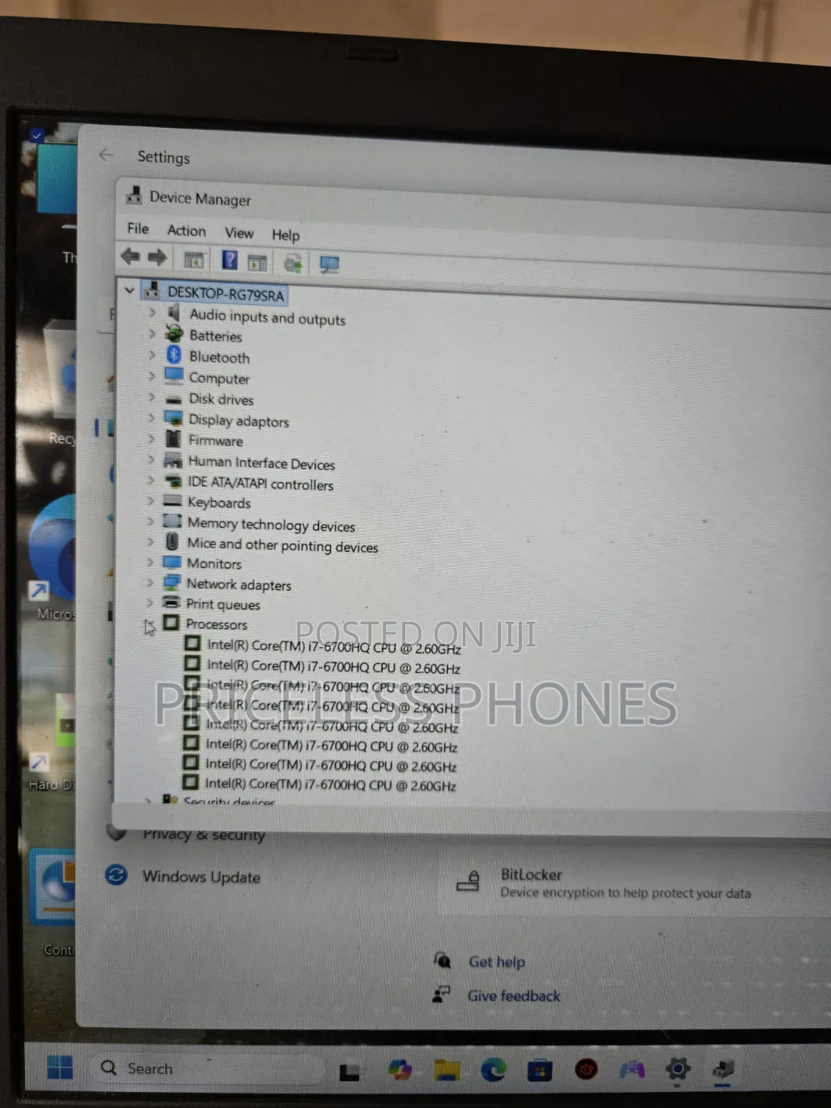 Laptop Toshiba Satellite P50 8GB Intel Core i7 SSD 128GB