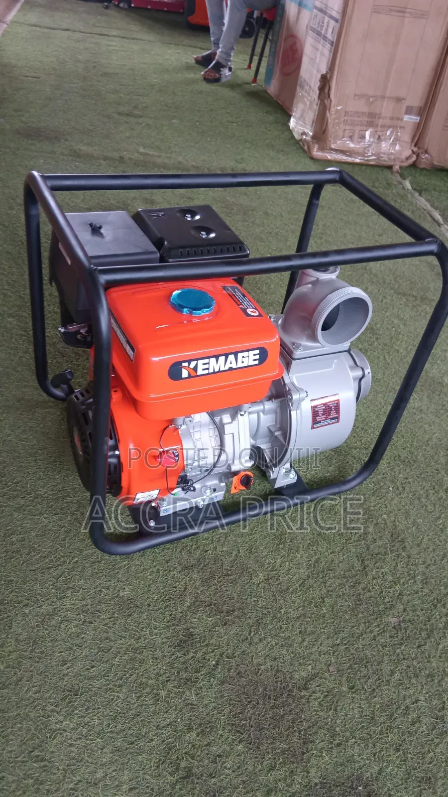 KEMAGE Petrol WaterPump Machine Powerful Pump for Farming Construction