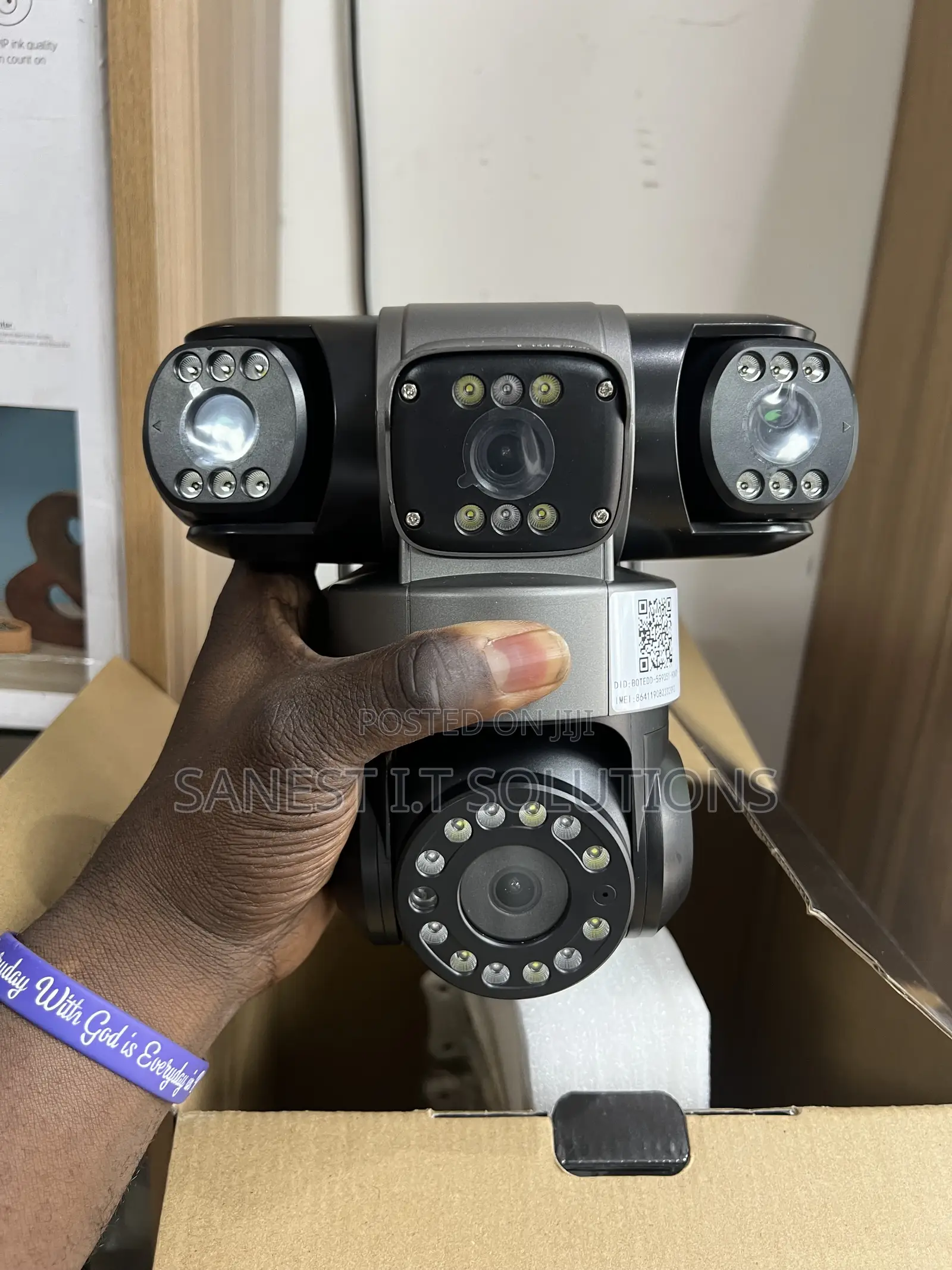 AOV 4Lens 4G Solar CCTV Camera