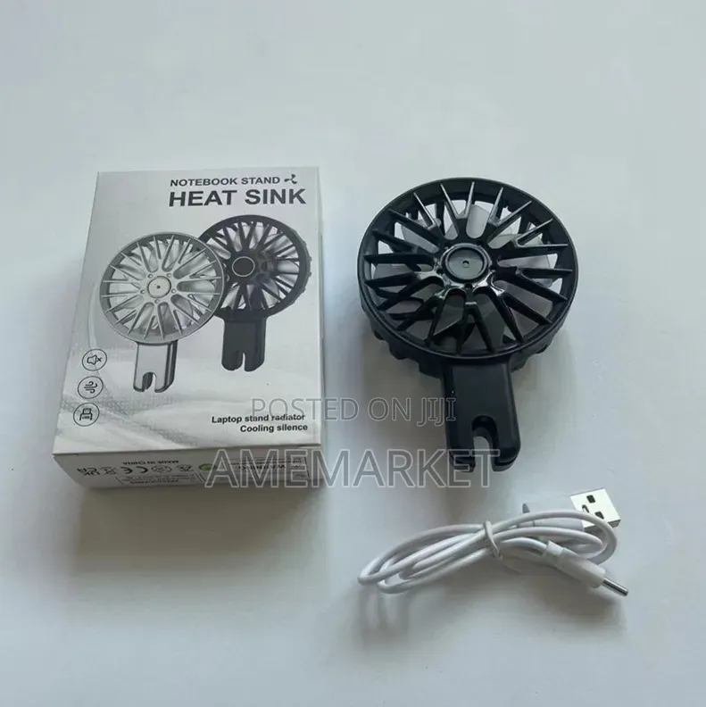 Laptop Stand Cooling Fan – USB-Powered Laptop Cooler