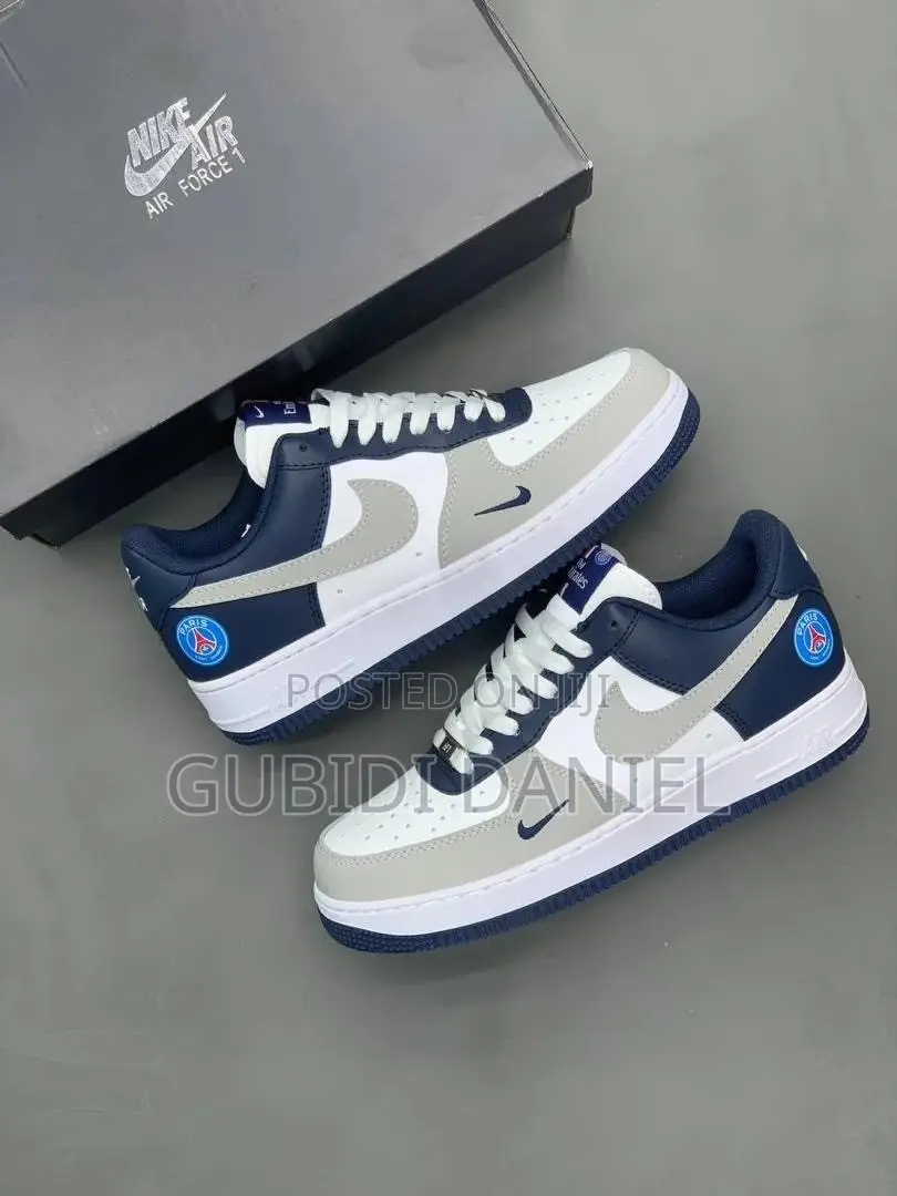 Nike Air Force 1 Low X Paris Saint-Germain (PSG) Sneaker.