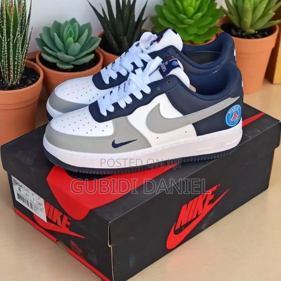Nike Air Force 1 Low X Paris Saint-Germain (PSG) Sneaker.