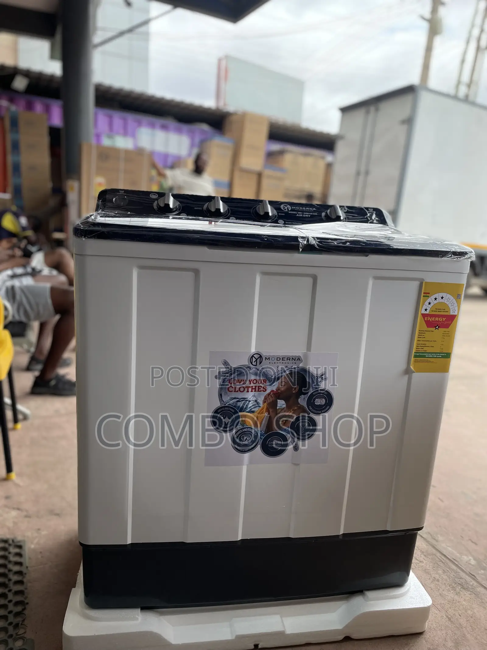 Bersen (MODERNA) Washing Machine 12kg