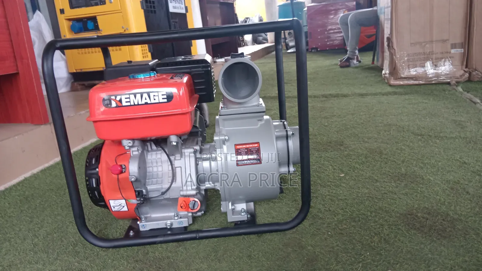KEMAGE Gasoline Water Pump – Durable Heavy Duty Machine