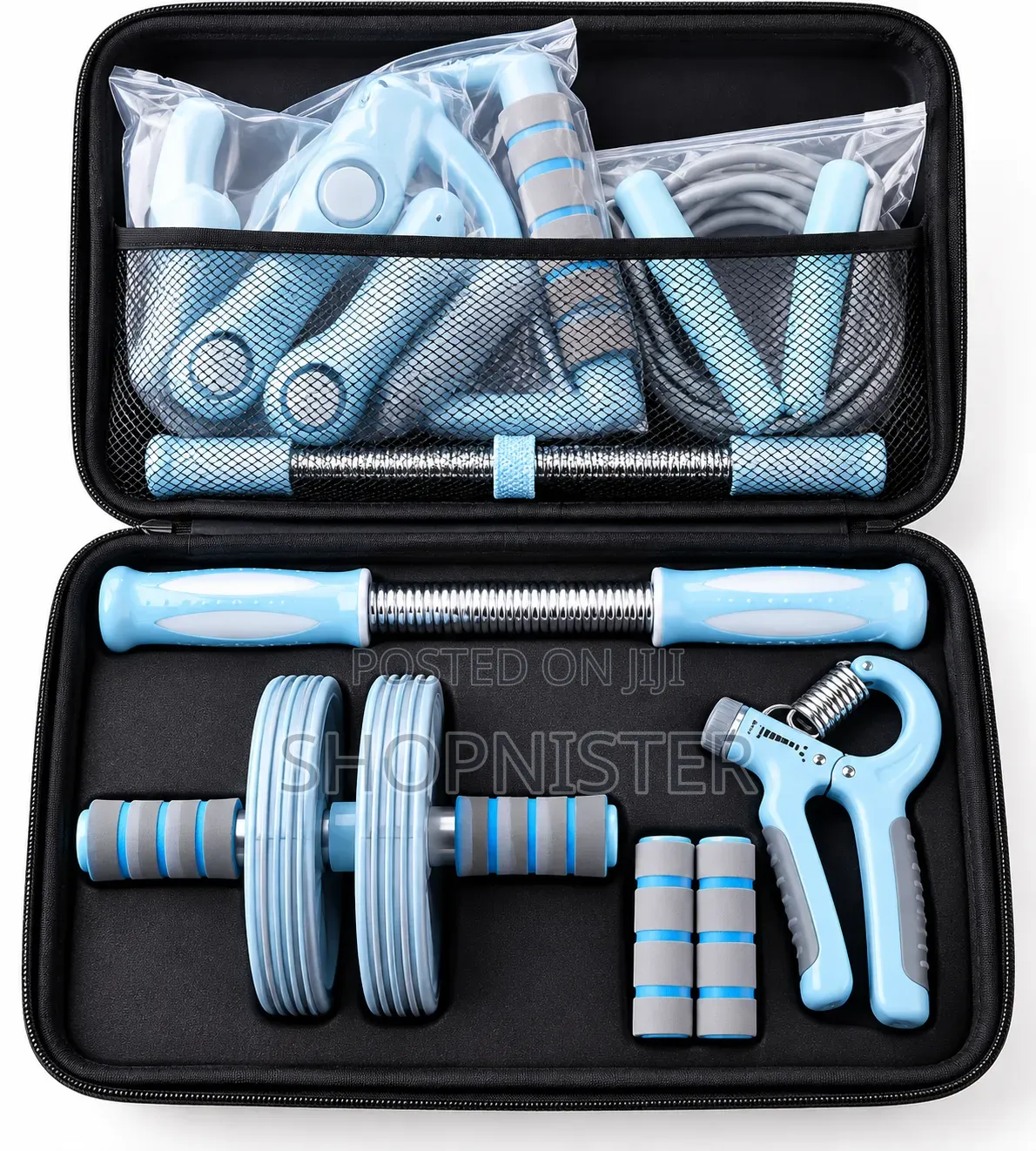 10-in-1 Home Gym Fitness Kit – Portable Full Body Exercise Set