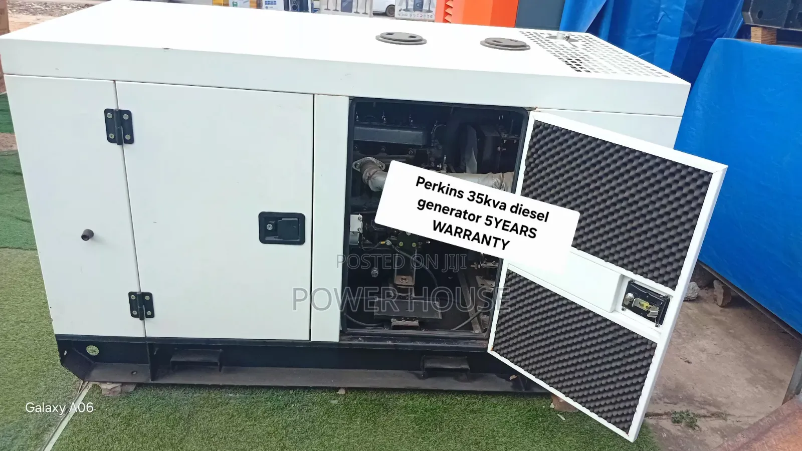 Perkins 35KVA Silent Diesel Generator – Reliable Power