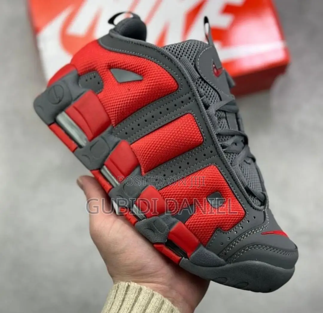 Nike Air More Uptempo Low X AMBUSH 'Dark Grey'