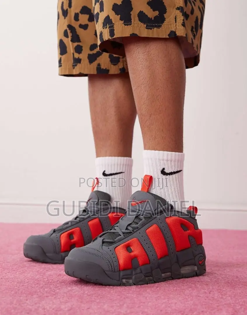 Nike Air More Uptempo Low X AMBUSH 'Dark Grey'