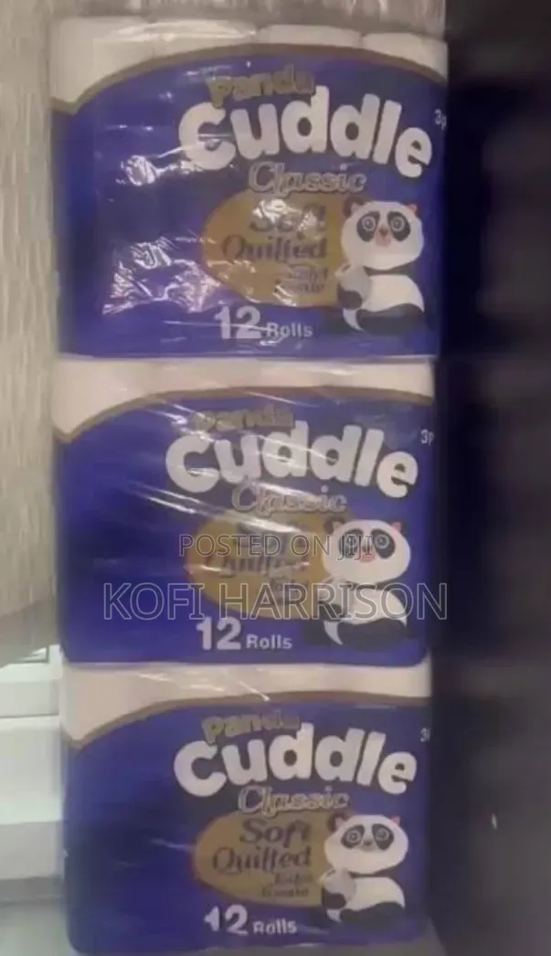 Panda Cuddle Toilet Rolls