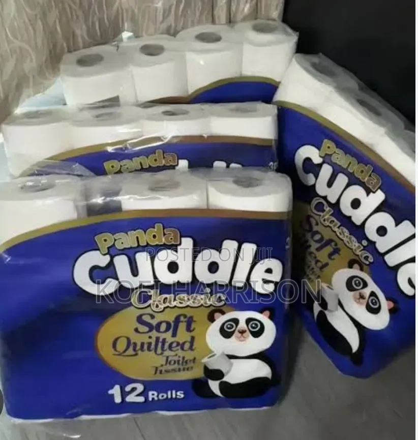 Panda Cuddle Toilet Rolls