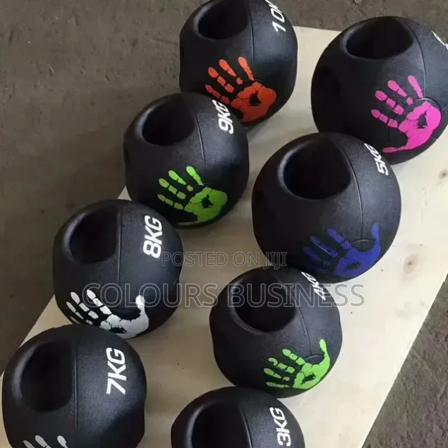 Double Grip Medicinal Ball 8kg